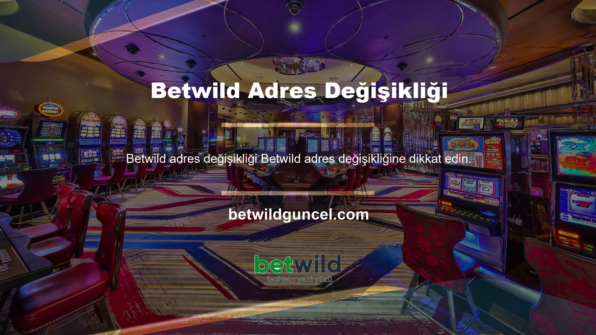Bir web sitesini yeni bir alan adına taşıma süreci Betwild platformuna özel değildir